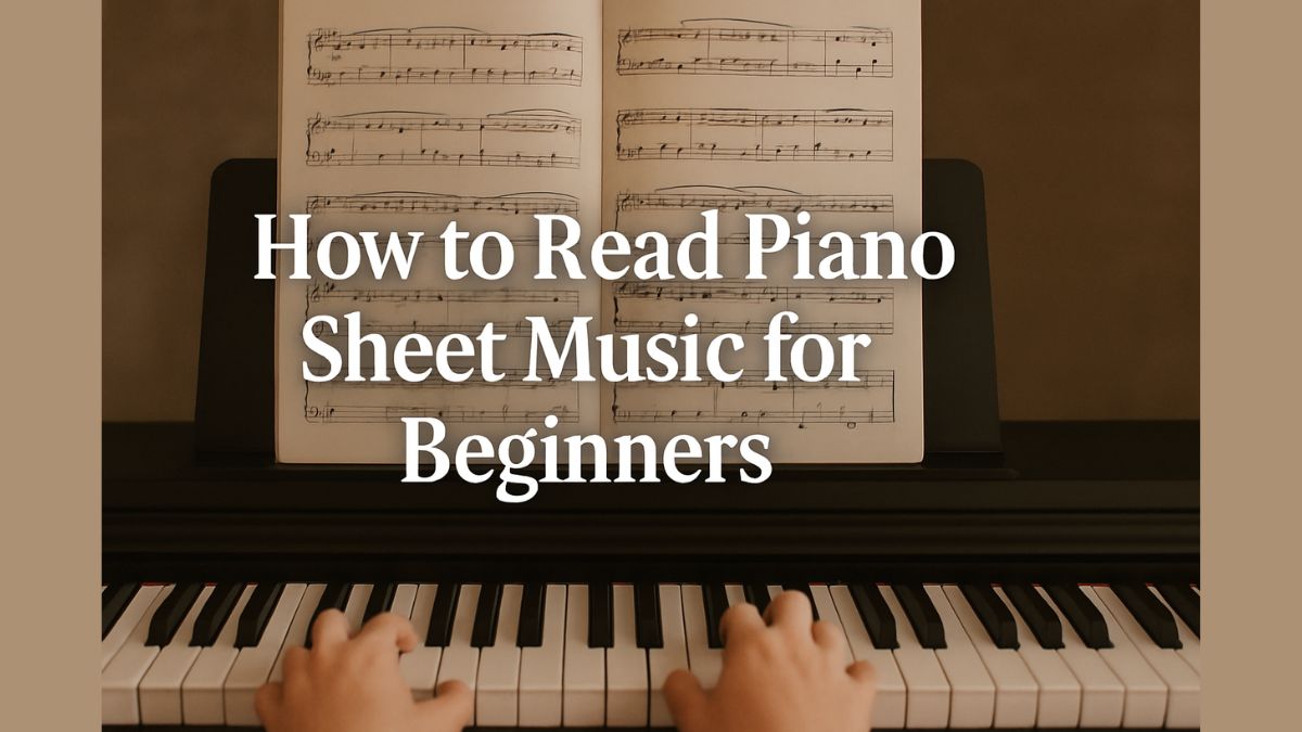 How to Read Piano Sheet Music for Beginners